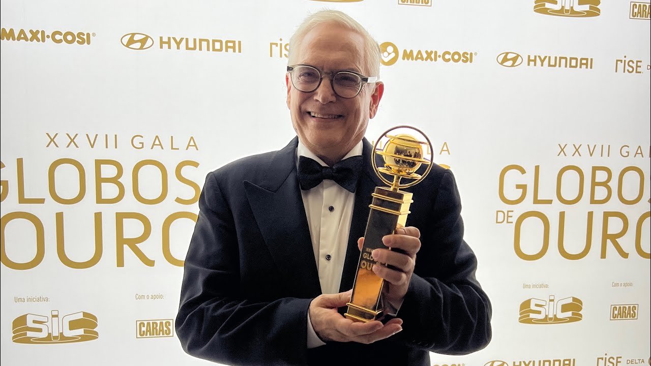 Filipe La Féria recebe Prémio de Mérito e Excelência nos Globos de Ouro
