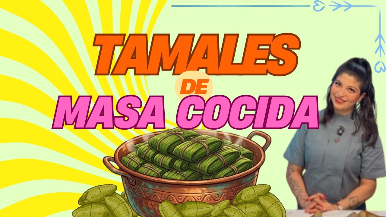 TAMALES DE MASA COCIDA!!!🫔🫓