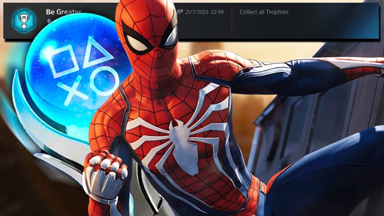 Платина Marvel's Spider-Man просто потрясающая