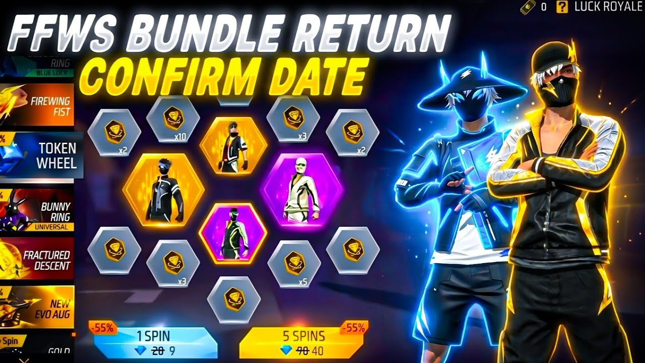 FFWS Bundle Return Date 2026🔥🤯 | FFWS Bundle Return | Next Universal Ring Event