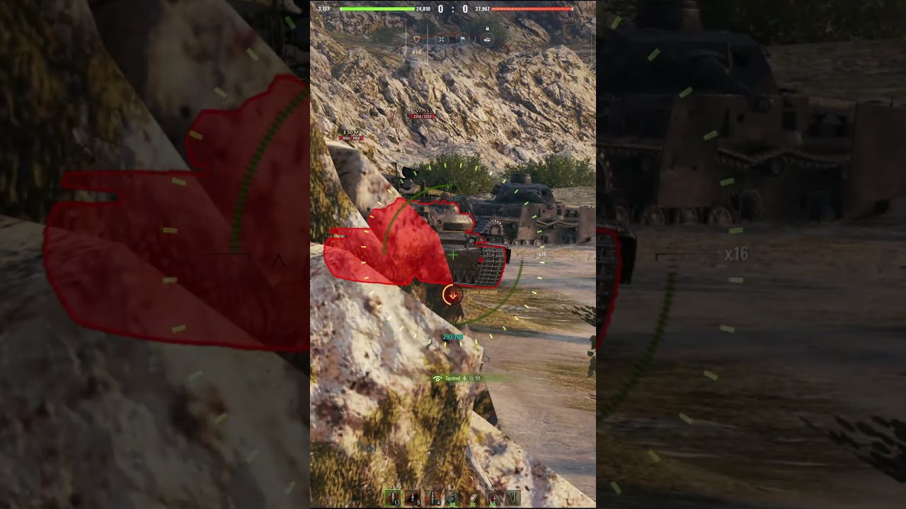 Tank goes BOOM! No.57 #highlights #worldoftanks #wot