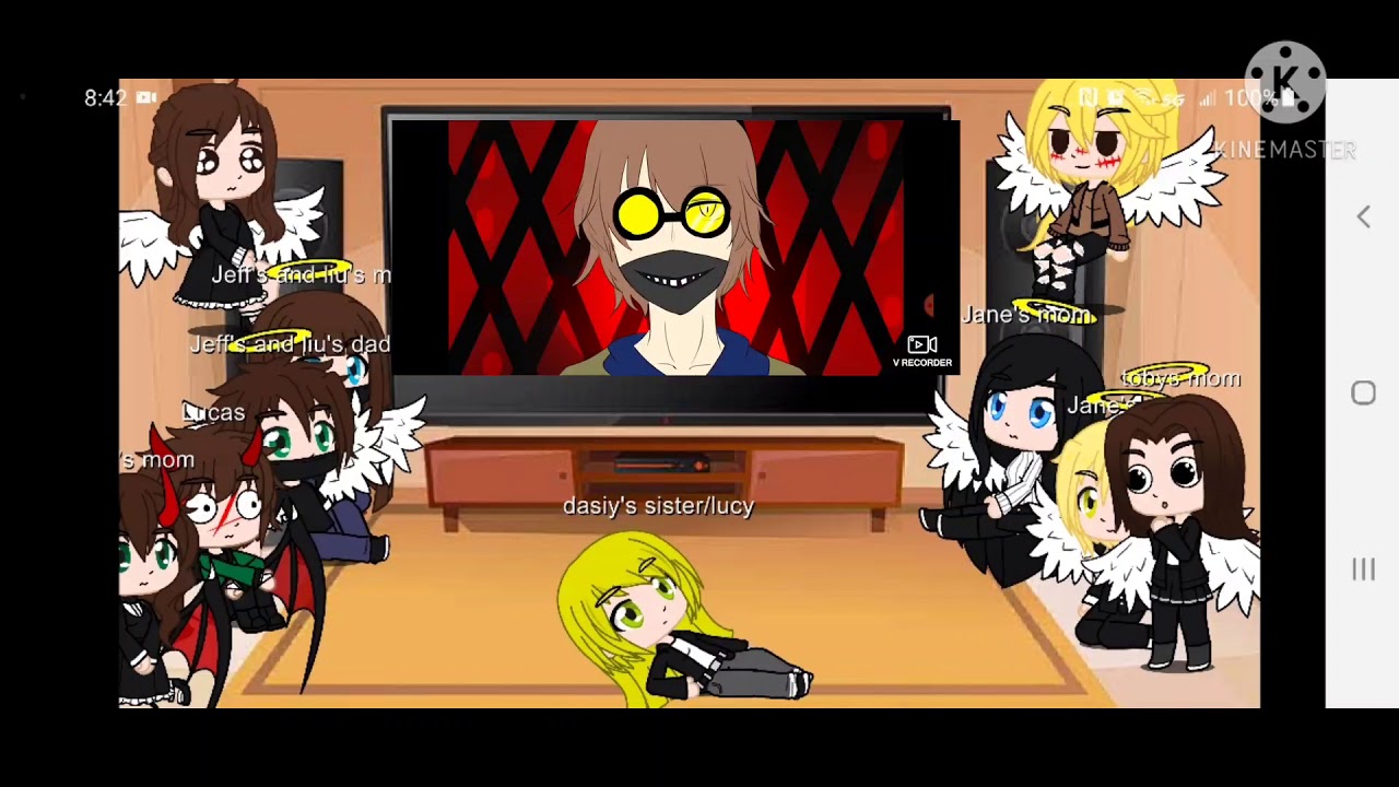 creepypasta parents react to creepypasta memes ( videos not my) warning laziness