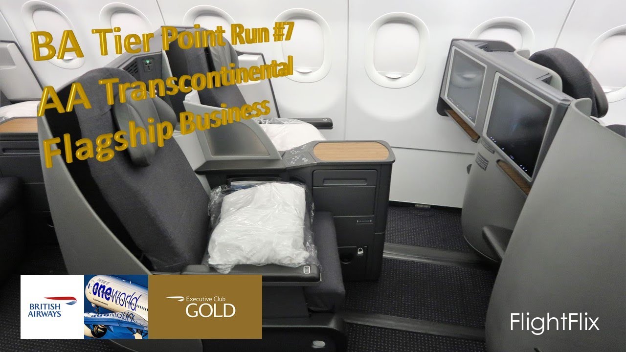 American Airlines Transcontinental A321 Sharklets Flagship Business Class Review