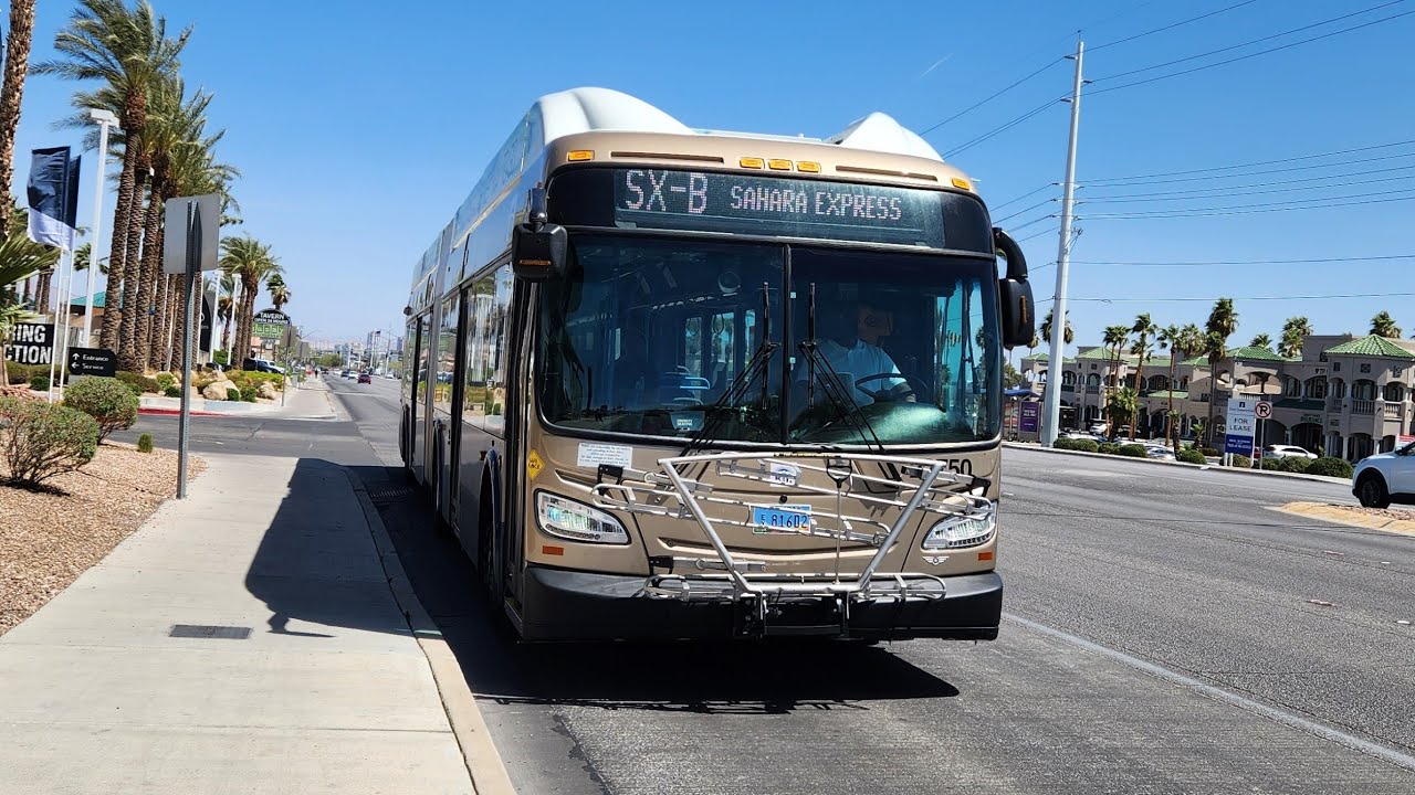 Las Vegas RTC 2022 New Flyer XN60 #22750