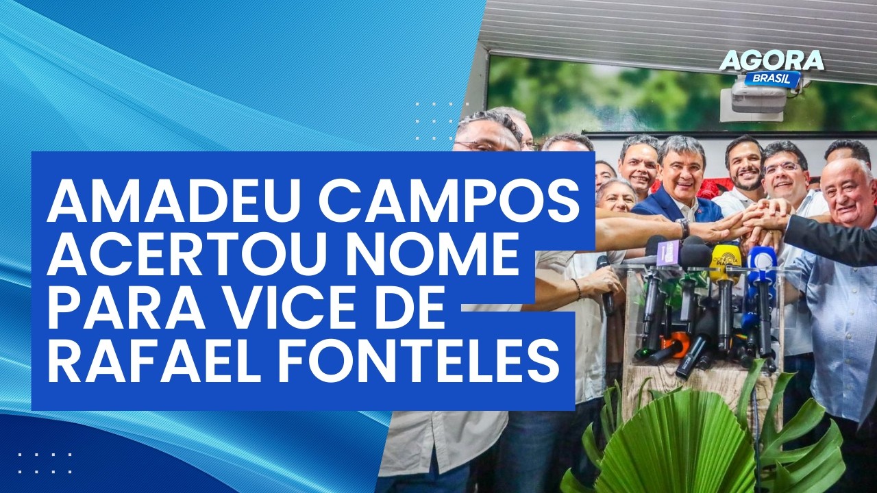 Jogo do Poder abre cápsula do tempo e revela: Amadeu Campos acertou nome para vice de Rafael