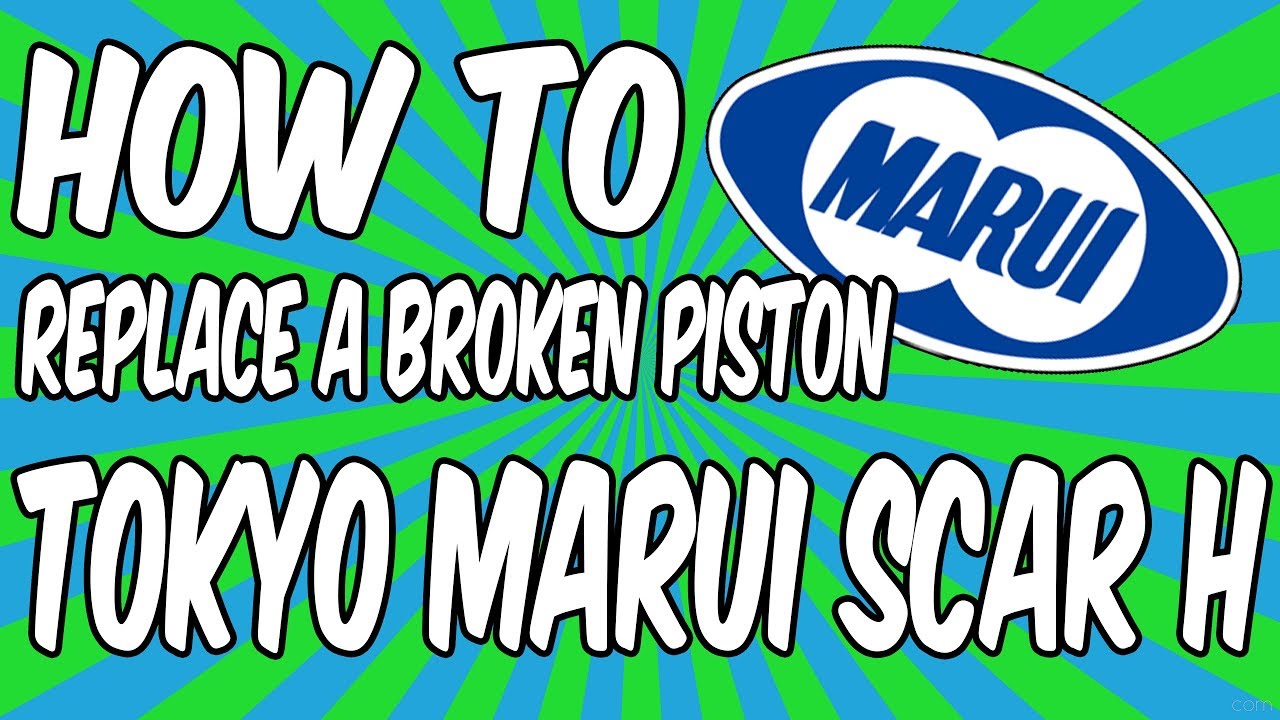 Tutorial - Scar H Piston Replacement Start to Finish For Tokyo Marui Scar Next Generation Series