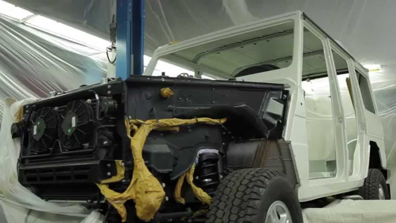 Versiegelung Mercedes G Klasse