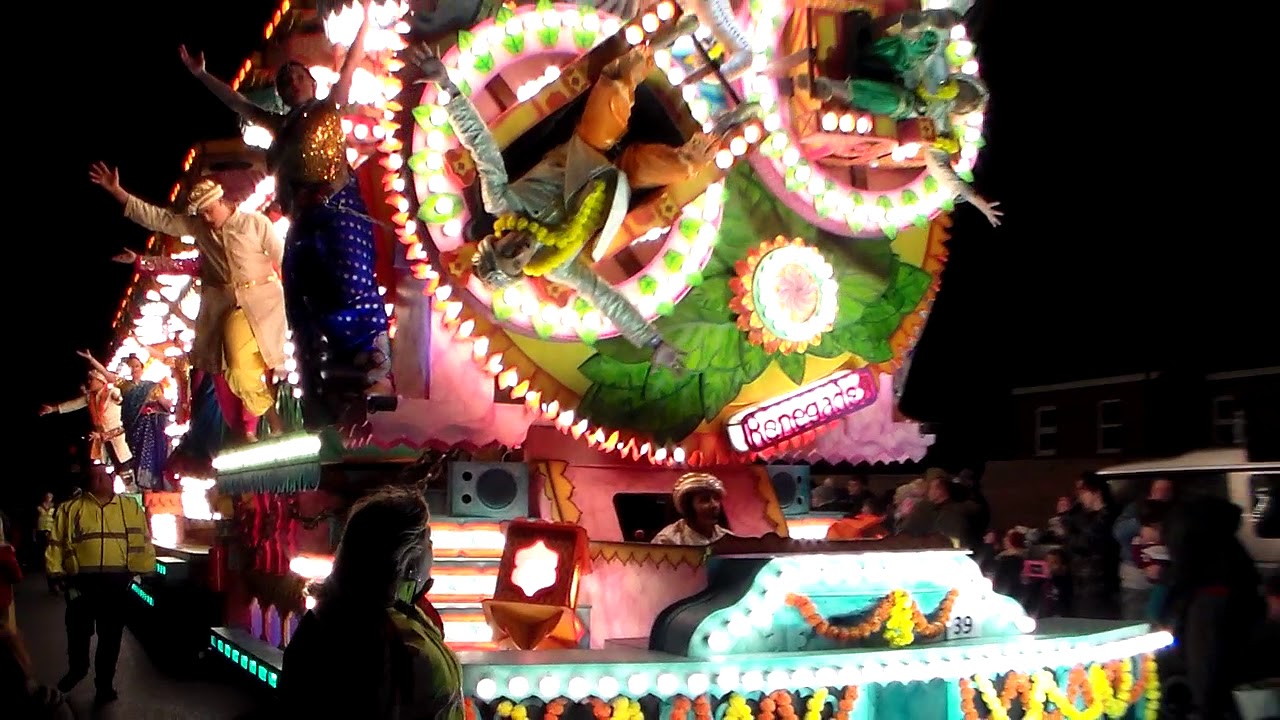 Bridgwater Carnival 2018 Renegades CC Ganesh's Journey Home