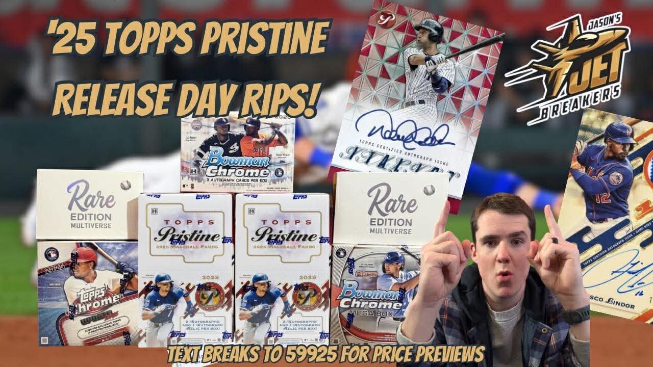 2025 Topps Pristine Release Day Rips!