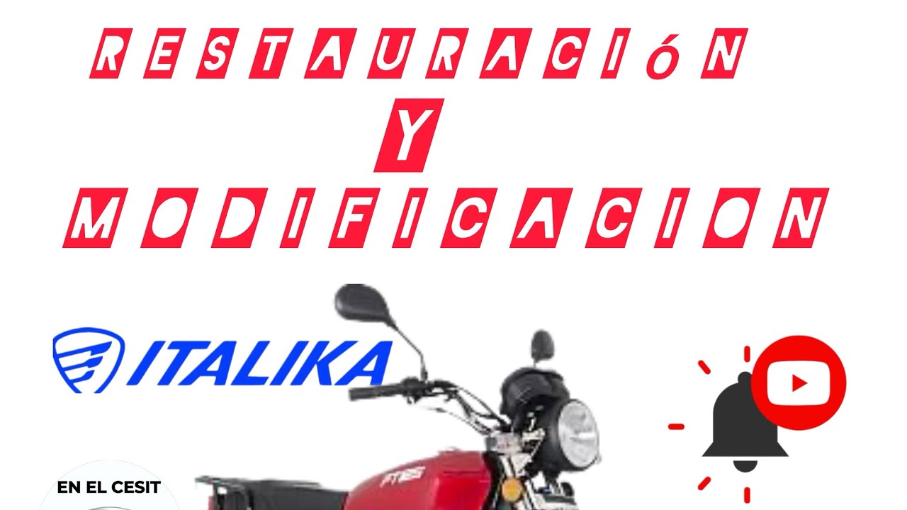 Реставрация и модификация #italika #ft125