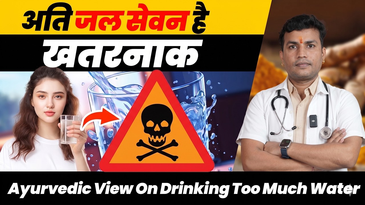 289#Pani par Ayurveda Ki Sabse Sahi Salah proof ke sath||ayurvedic view on drinking too much water