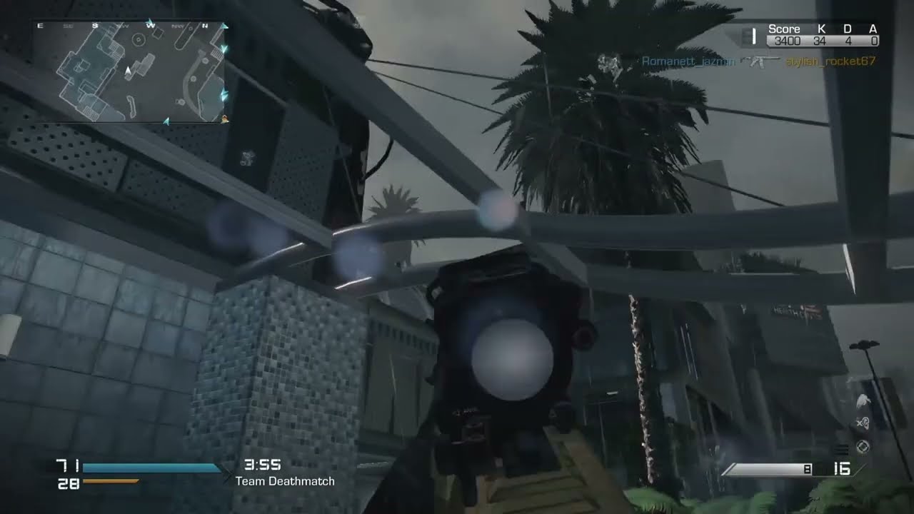 Call of Duty Ghosts:My FASTEST Sniper KEM(TDM)😏😈