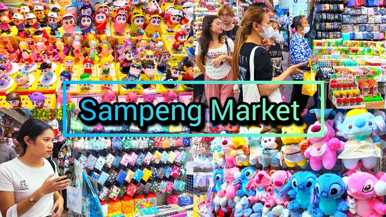 Sampeng Market, Best Cheapest Market Shopping in Bangkok Thailand, สำเพ็ง Update​ 14/06/25
