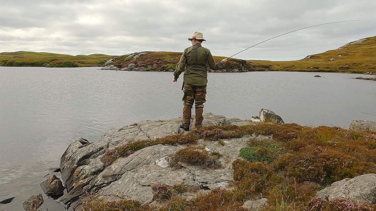 Releasing a lost trout - how weird can it get?