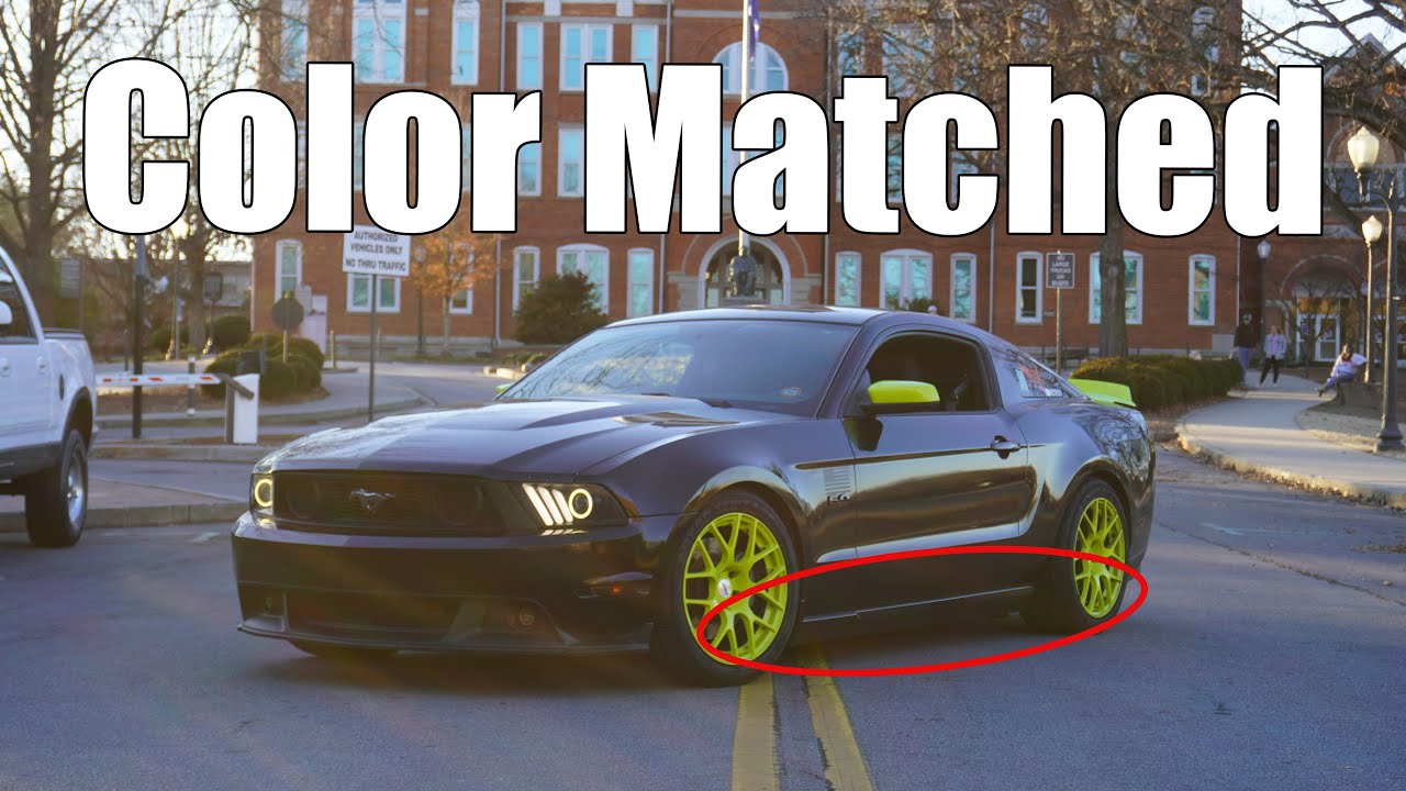 Painting My Mustang Rocker Panels