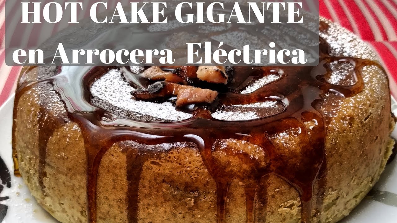 Receta de Hot cake Gigante o pancake gigante super fácil y esponjoso