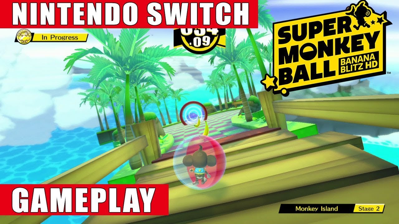 Super Monkey Ball: Banana Blitz HD Nintendo Switch Gameplay