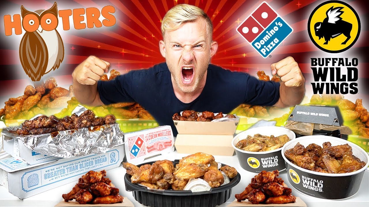THE ULTIMATE WING CHALLENGE! (8,000+ CALORIES)
