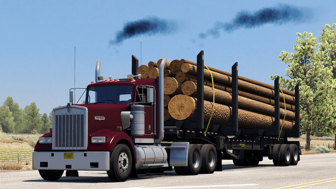 Exhaust Smoke for Trucks | American Truck Simulator Mod [ATS 1.39]