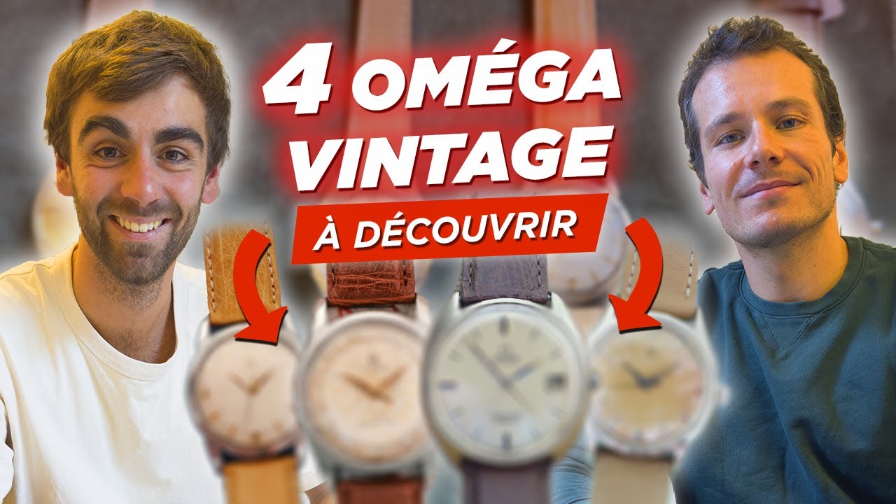 4 montres Omega vintage à découvrir 😃