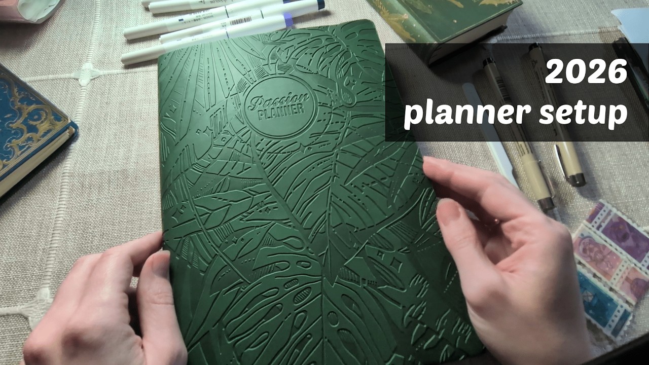 ustawiam m&oacute;j tygodniowy harmonogram na 2026 rok 🌸 Planer Pasji