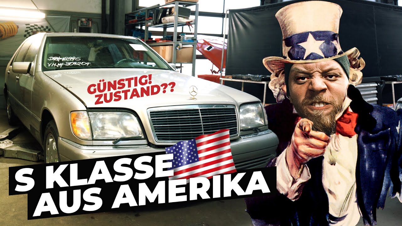 Günstige S Klasse US Import | Bestandsaufnahme vom W140 | WAS für ein Zustand!