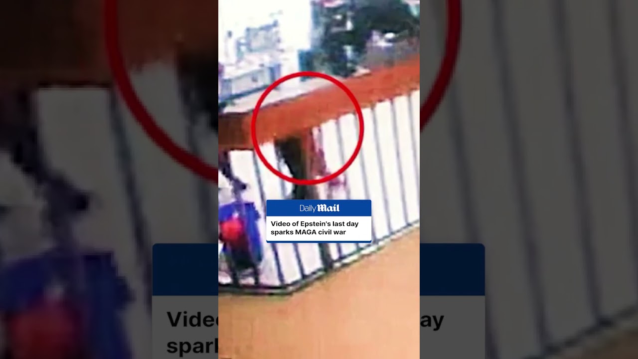 Video of Epstein's last day sparks MAGA civil war