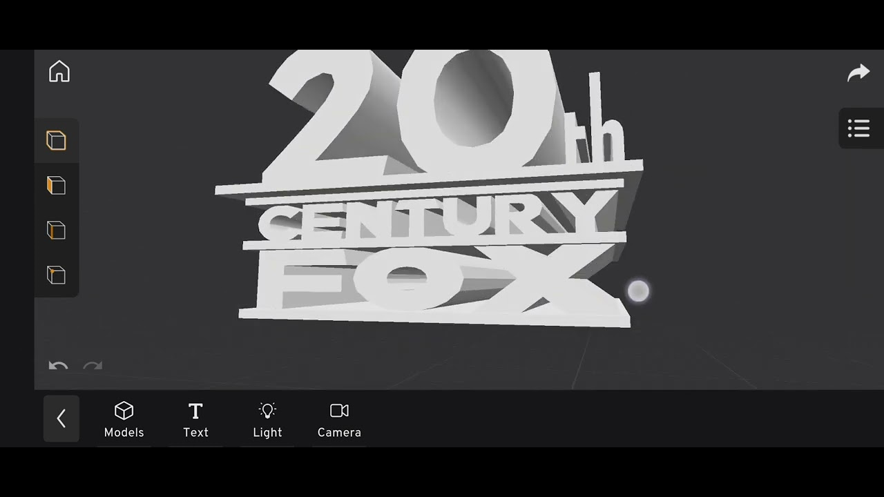 Guys I Finally Got the 20th century Fox Font on Prisma 3D🤩