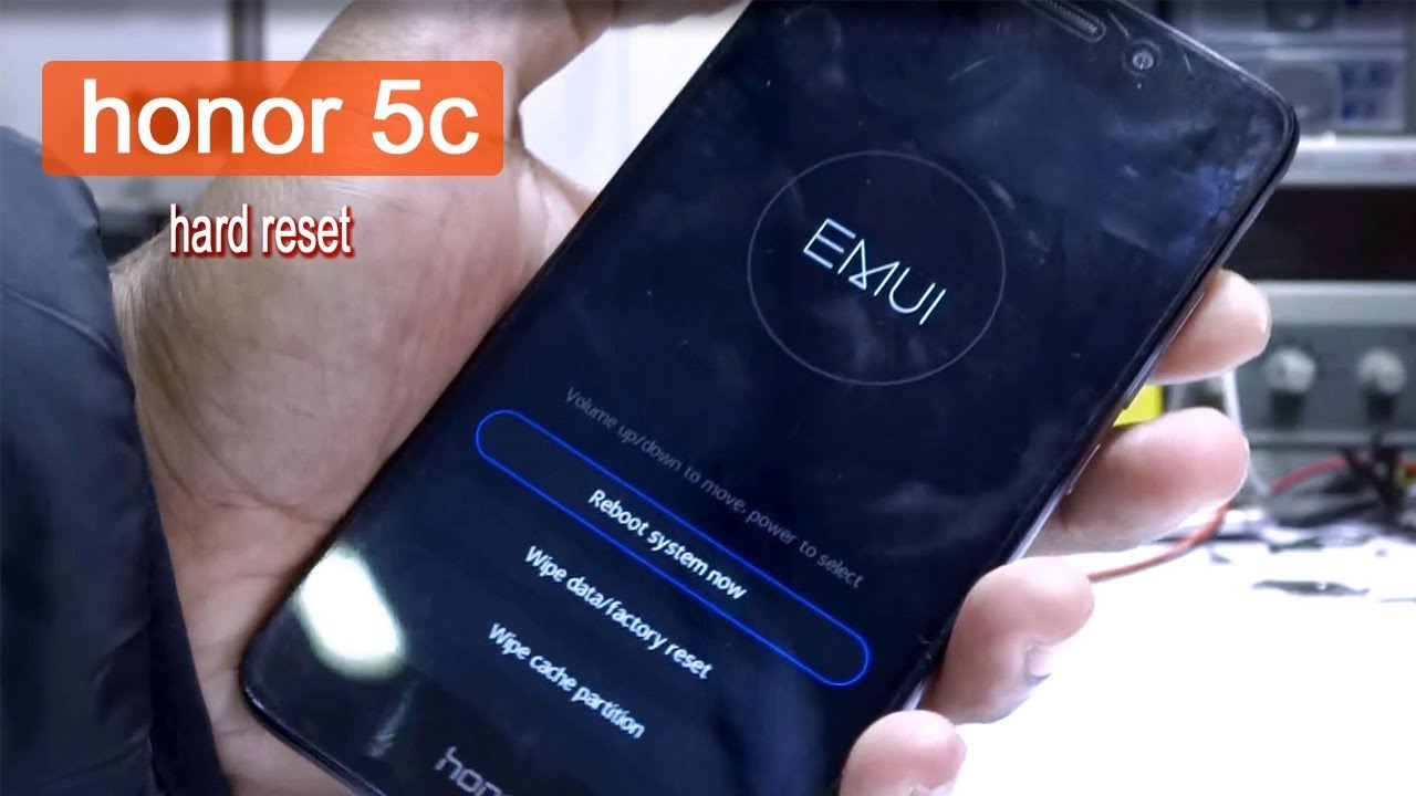 honor 5c hard reset