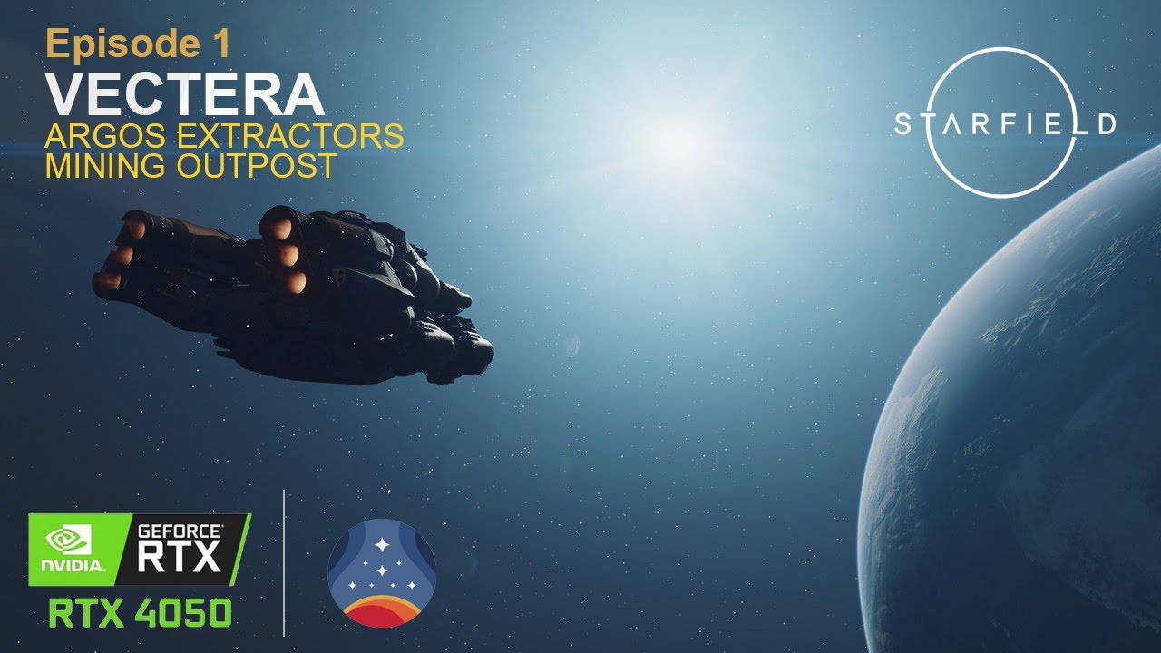 Starfield Gameplay  Vectera The Beginning at Argos Extractors Mining Outpost! #episode1