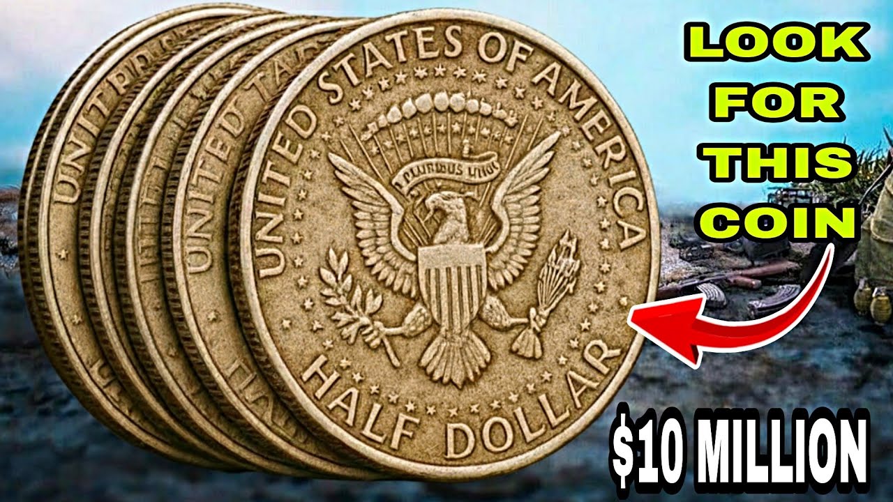 TOP 1 Most Valuable USA Half Dollar Coins Rare Kennedy Half Dollars Worth Thousands!