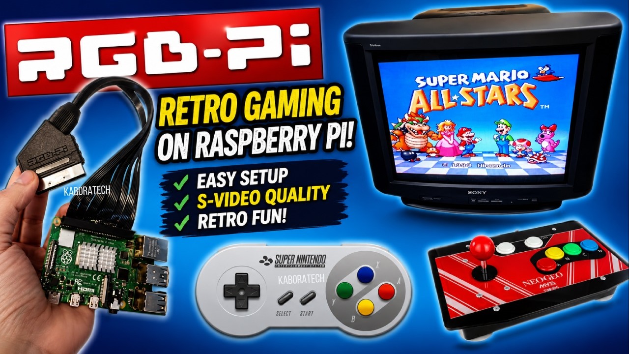 RGB PI OS Raspberry PI CRT RETROGAMING