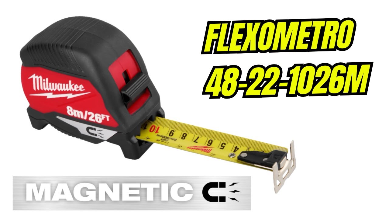 Flexómetro Milwaukee 48-22-1026 📏 — ¿Precisión, calidad y valor real?