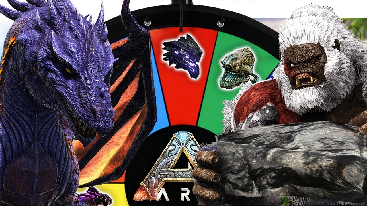 Spin Wheel to Beat ARK Bosses First Wins