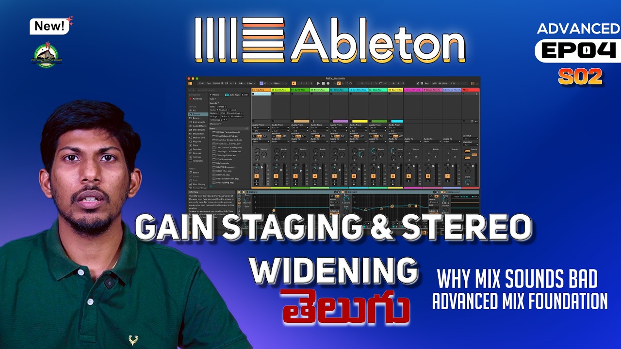 Stop Overusing Plugins | Gain Staging & Stereo Imaging in Ableton Live