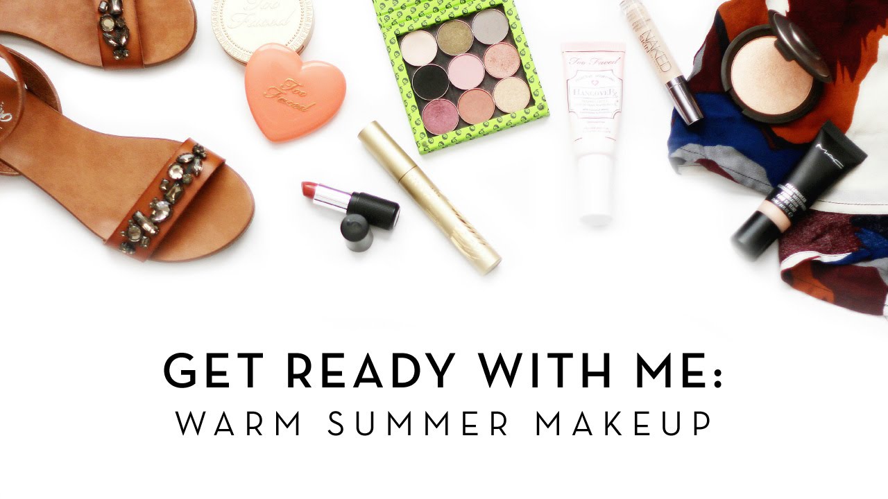 Get Ready With Me | Warm Summer Makeup (+ OOTD!)