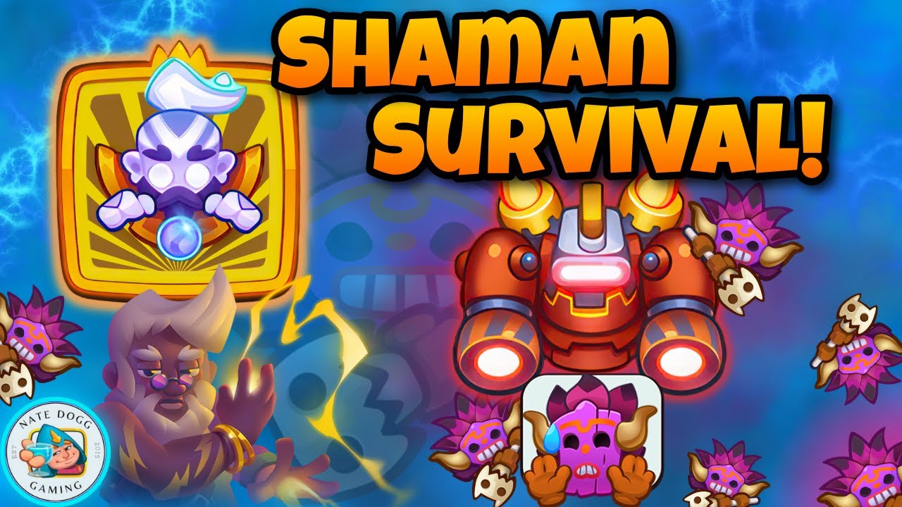 The Shaman Survival Game! Long Live Monk! | Rush Royale