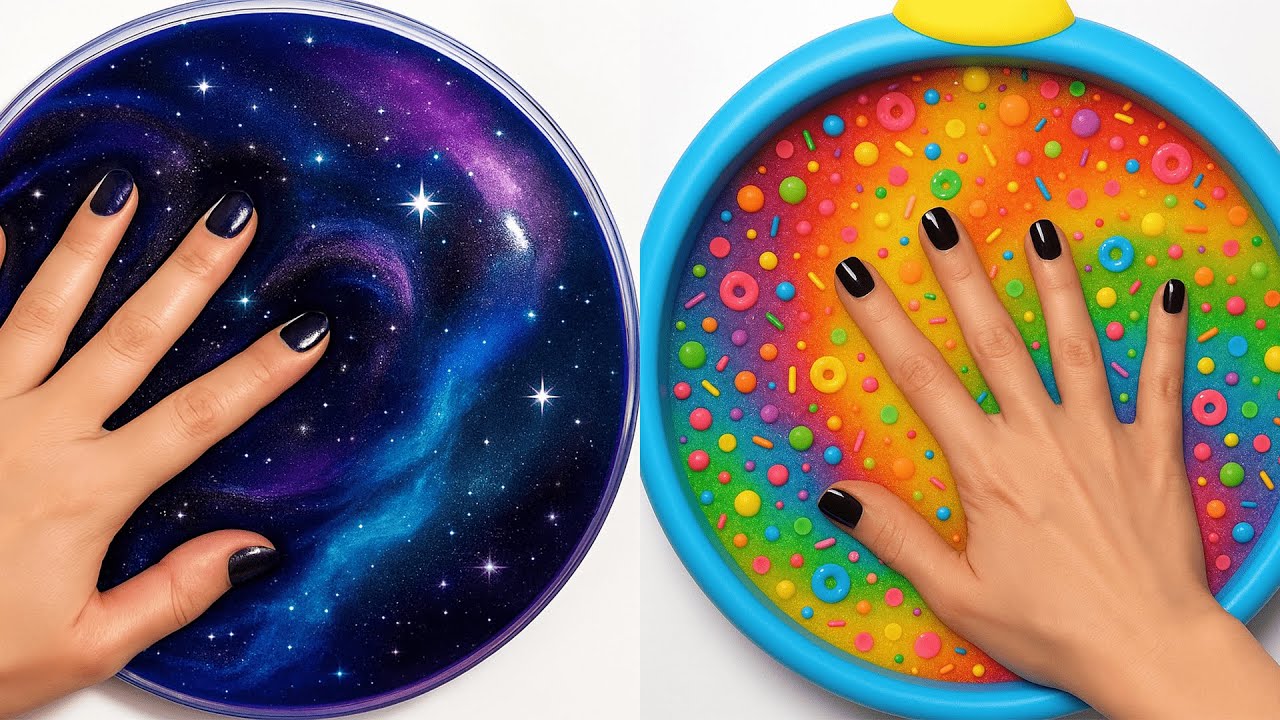 12 Hour of Relaxing Slime ASMR Featuring Pure Satisfaction #257