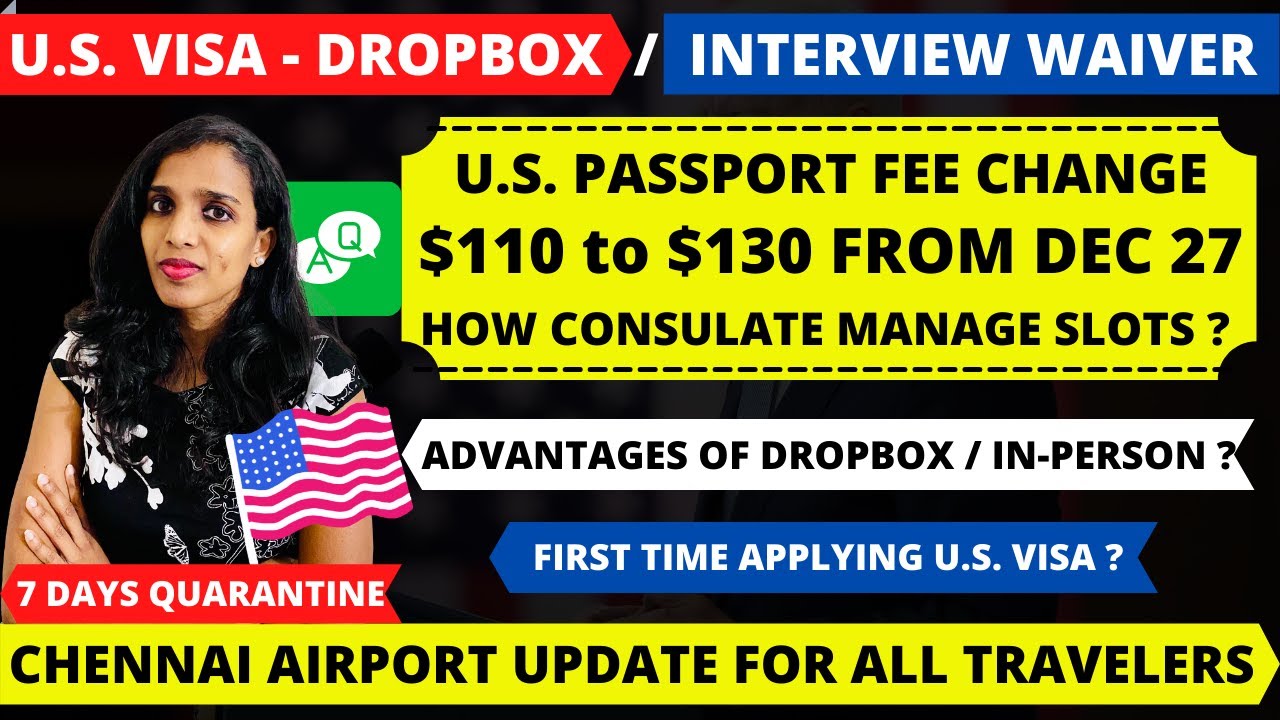 US Visa No In-Person Interview ? Who are all Eligible for Interview Waiver / Dropbox Appointment ?