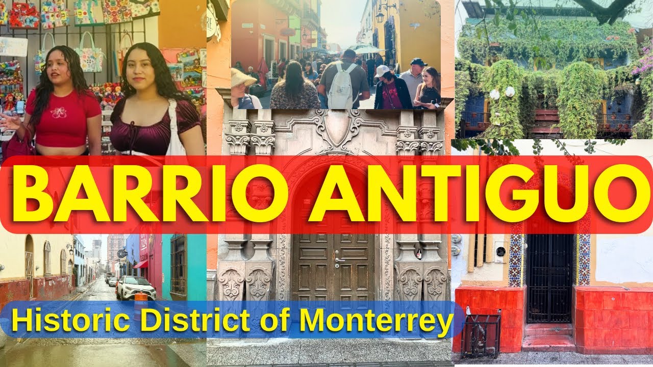 Barrio Antiguo, Monterrey 🇲🇽 | A Cultural Walk Through Art, Cafés & History