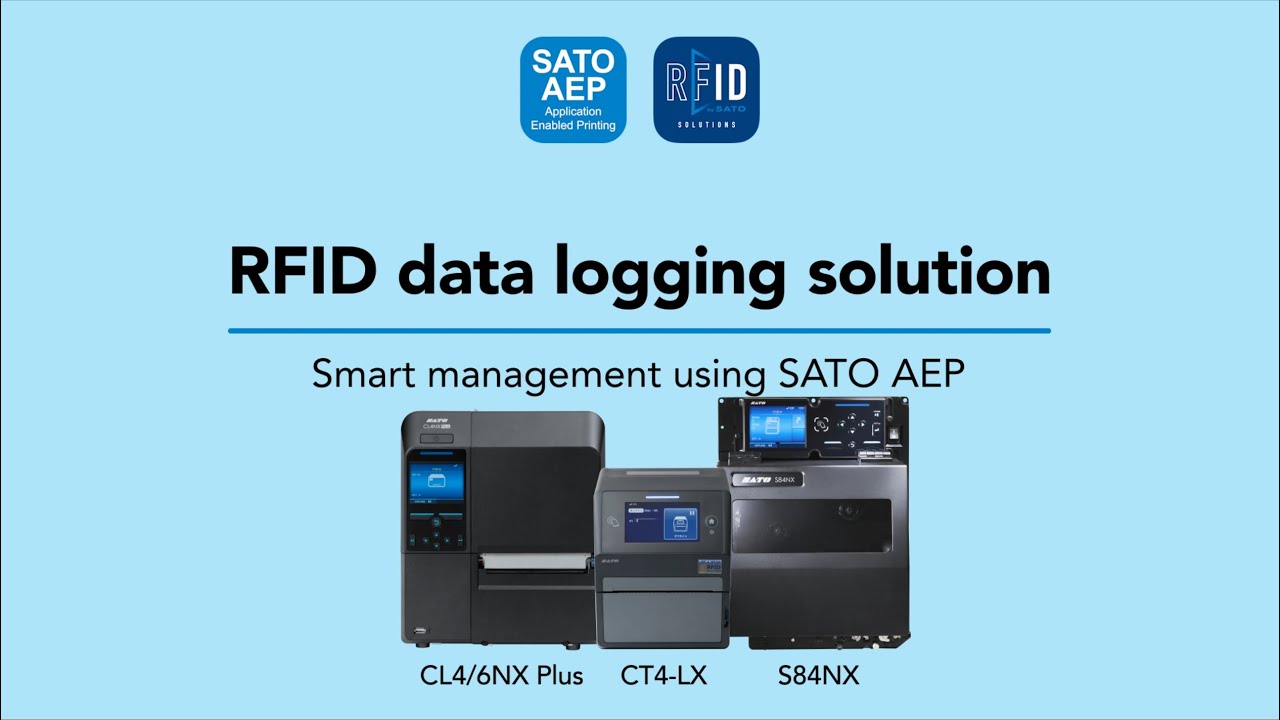 RFID log application with SATO AEP
