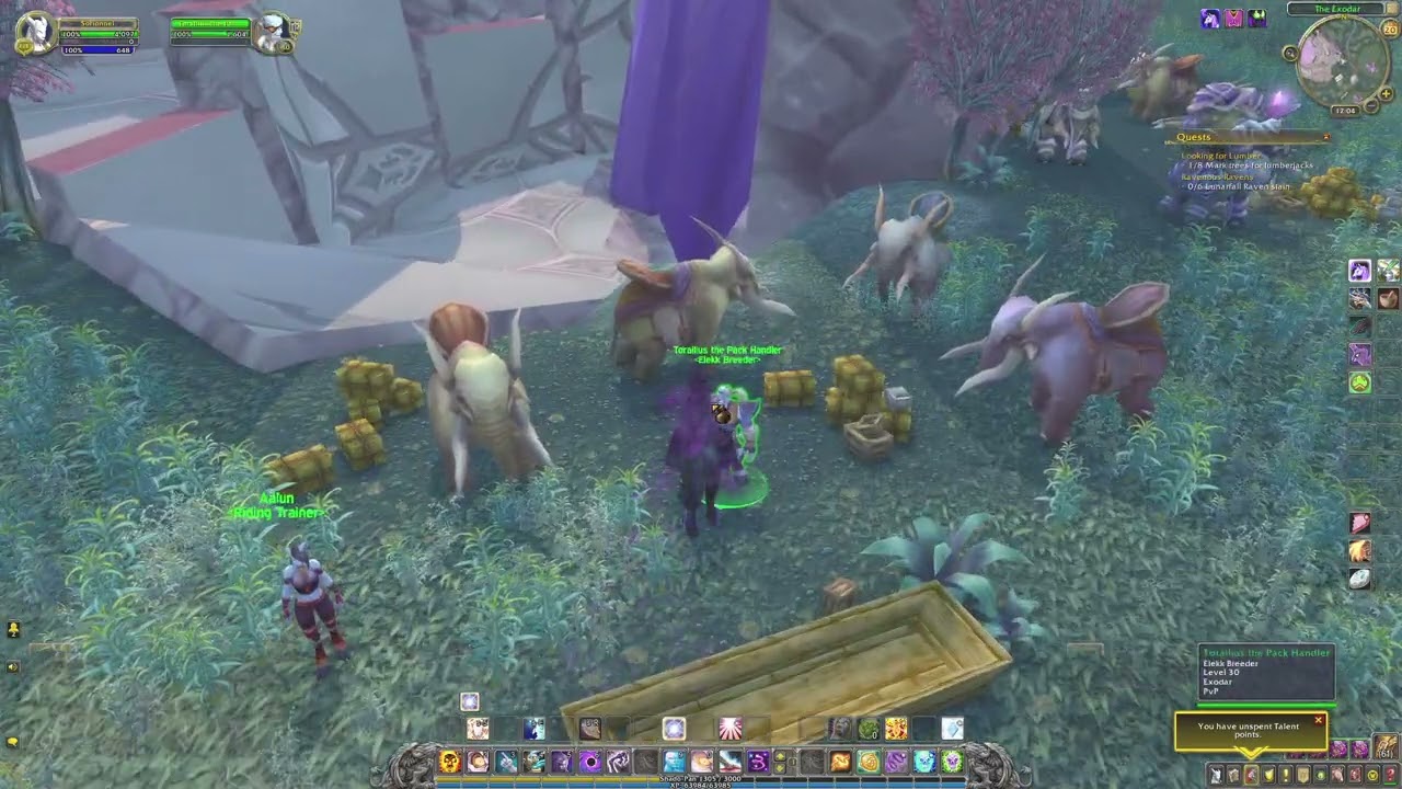 World of Warcraft - Where to get Draenei elekk mounts