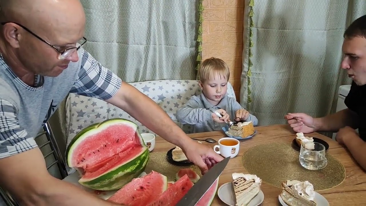 СЫНОК ПОЛУЧИЛ АТТЕСТАТ/ВЫБРАЛИСЬ В ЛЕС ЗА ЗЕМЛЯНИКОЙ👍