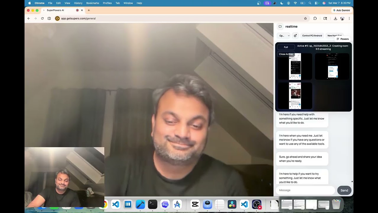 Подключение Android и Mac к Super для голосового управления