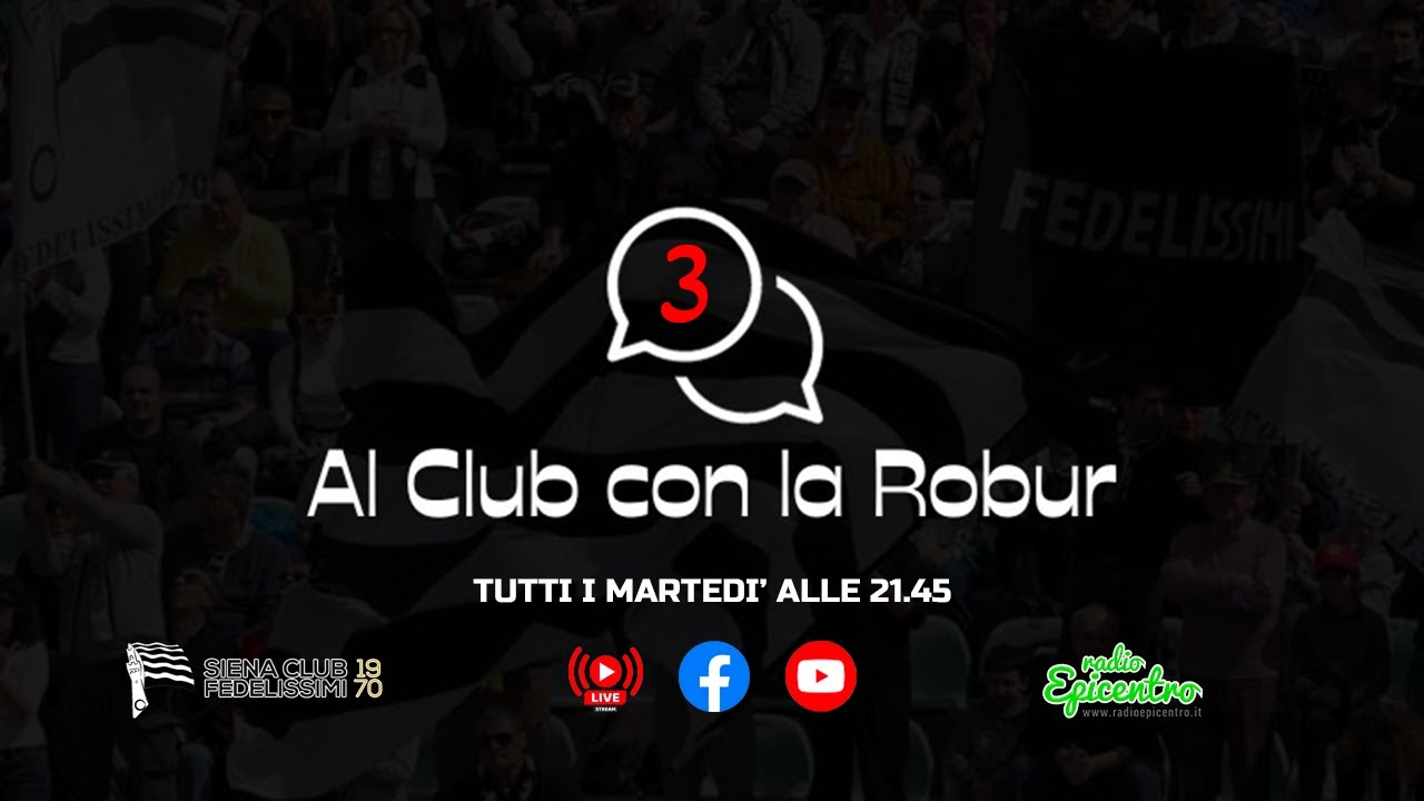 Al Club con la Robur | Stagione 3 | 18° puntata ospite Alessandro Favalli