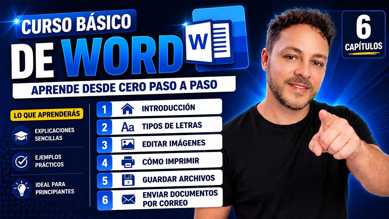 📄 Aprende WORD desde Cero: Guía Completa para Principiantes