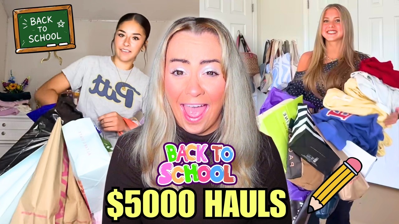 These $5000 Back to School Hauls Are RIDICULOUS