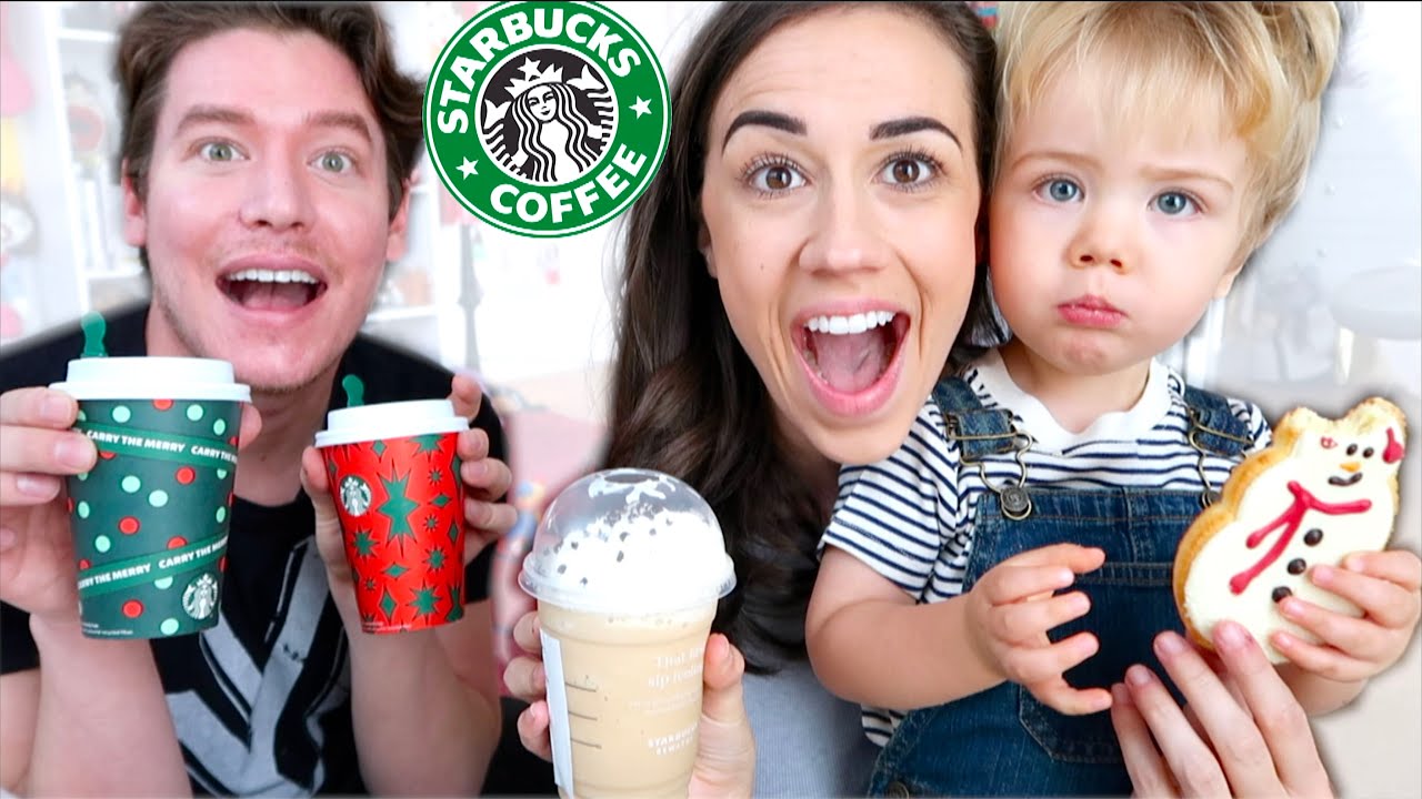 TRYING EVERY CHRISTMAS STARBUCKS DRINK!
