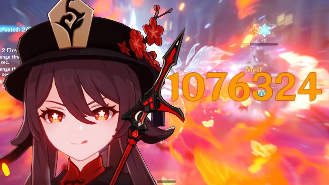 so my C0 Hu Tao clapped 1 Mil DMG with 4 Star Weapon