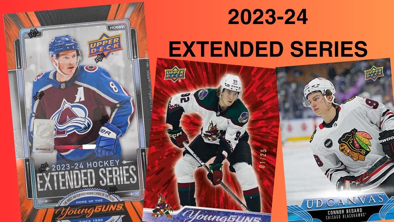 ITS NOT A GUARANTEE ANYMORE?!? 2023-24 Extended Series Hockey Hobby Box Part 1
